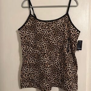 NEW Women Torrid leopard cami